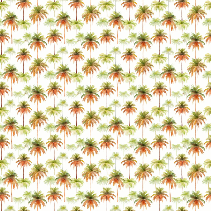 Palm Frond Paradise Patterns - Eco-Friendly Botanical Prints for Designers and Creatives
