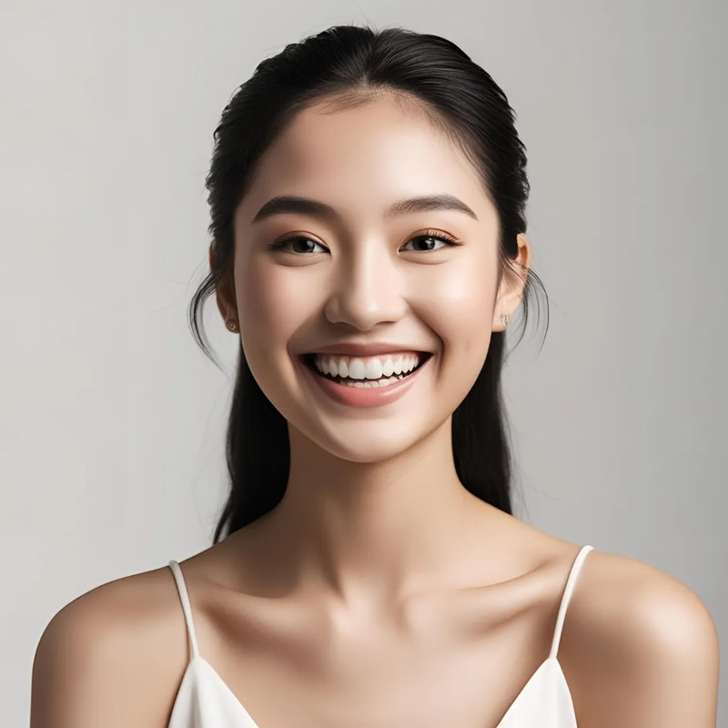 Happy Young Woman Portrait - Cinematic Lifestyle Stock Video for Family & Creative Projects 2025-2026