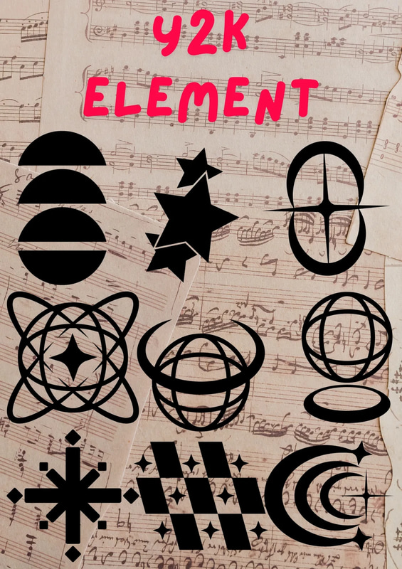 Y2K Design Pop Culture Icons - Vibrant SVG Bundle of Y2K-Inspired Retro Graphics for Creators