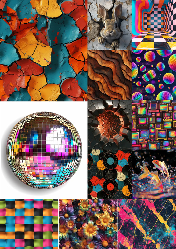 200 Abstract Universe 3D Patterns - Geometric and Futuristic Textured Designs for Creative Projects