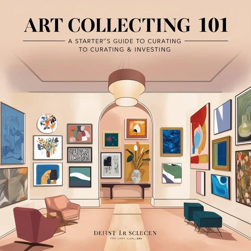 Art Collecting 101 Starters Guide to Curating & Investing - Essential Digital Handbook for Aspiring Collectors and Art Enthusiasts