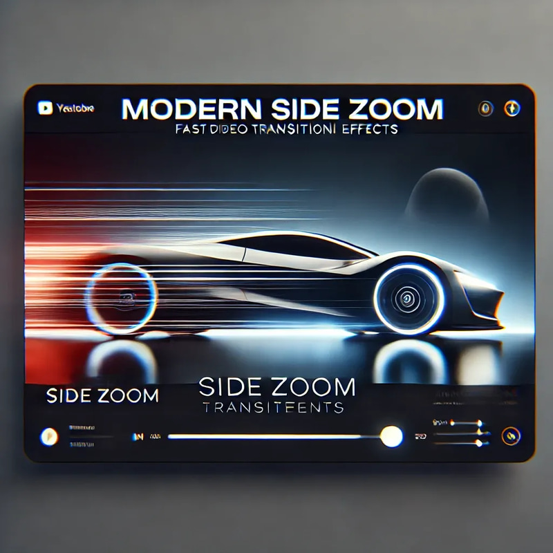 Modern Side Zoom - Cinematic Video Transition Effects for Dynamic Edits and Creative Filmmakers 2025