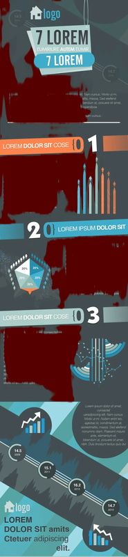 Professional Infographics Design Elements - Sleek Visual Toolkit for Data Presentation and Business Storytelling