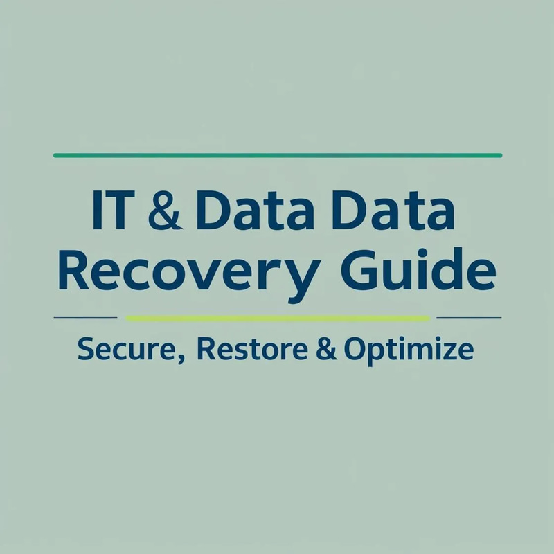 IT & Data Recovery Guide - Secure, Restore & Optimize - Comprehensive Science & Technology eBook for IT Professionals and Data Specialists 2025