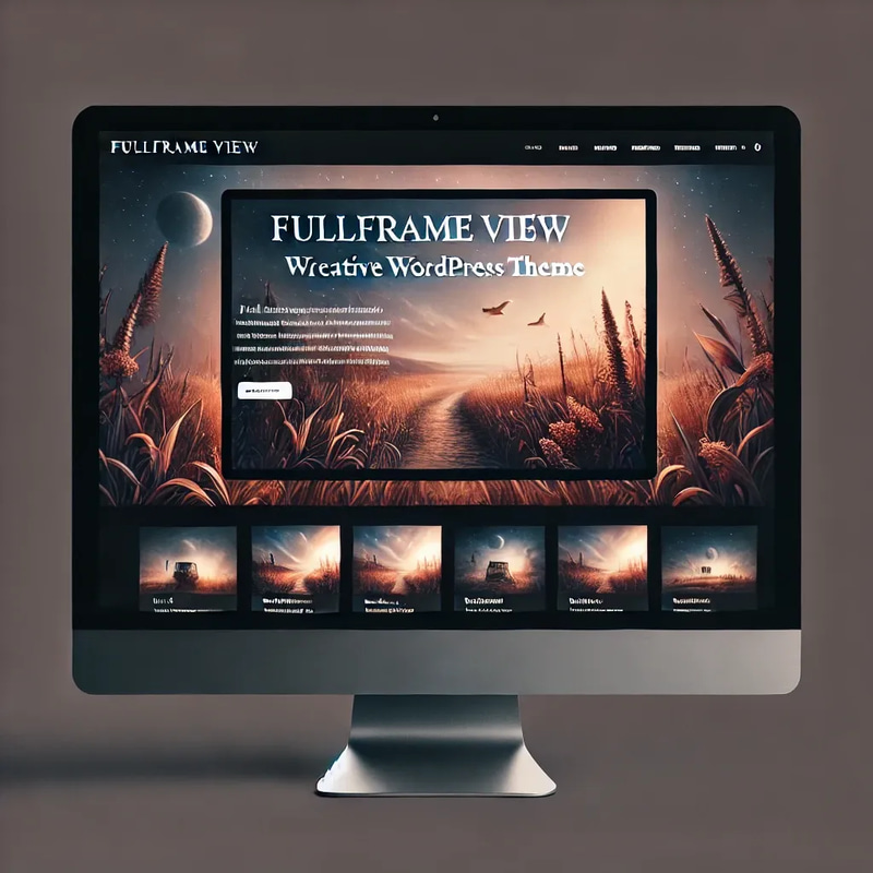 FullFrame View - Full-Width Creative WordPress Theme - Modern Responsive Theme for Designers and Agencies