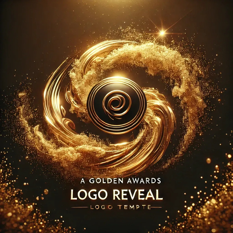 Golden Awards Logo Reveal - Cinematic AI-Powered Broadcast Logo Animation for Streamers and Creators