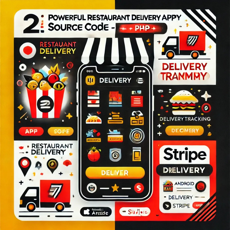 Restaurant Delivery App Code PHP Stripe - Efficient PHP Script with Stripe Integration for Seamless Online Food Ordering