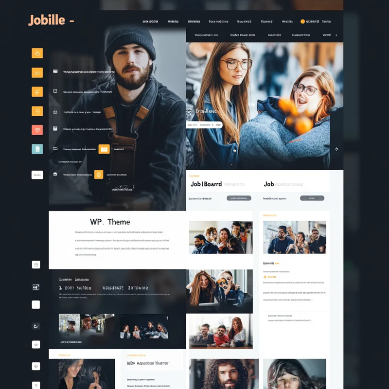 Jobile Job Board WP Theme - Modern WordPress Theme for Dynamic Job Portals and Recruiters