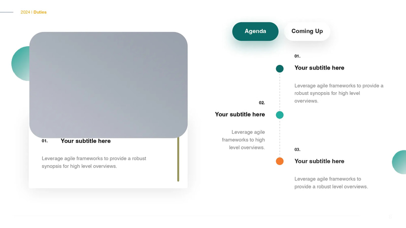 Duties Corporate Keynote Presentation - Professional, Editable Slides for Business Communication and Impactful Presentations