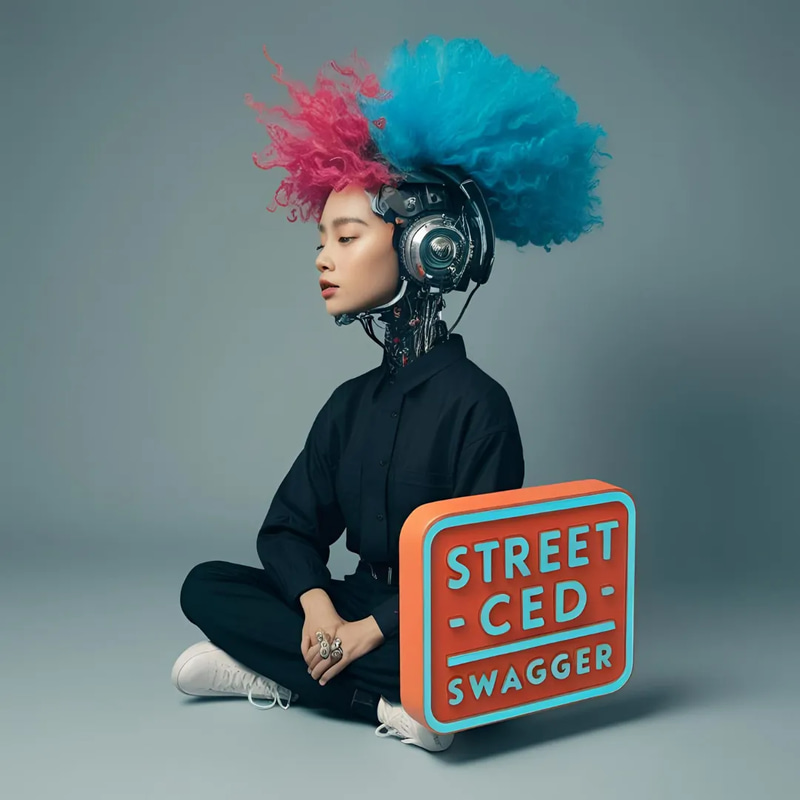 AI Street Cred Swagger - IndieVerse AI Studio Pop & Indie Music for Creators and Content Makers