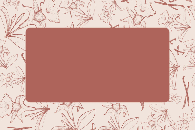 Vanilla Candle Label Peach Modern Look - Elegant Retail Label Templates for Brands and Packaging Design