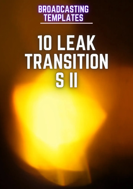 10 Glitch Leak Transitions - Dynamic AI-Powered Video Effects for Broadcast and Content Creators