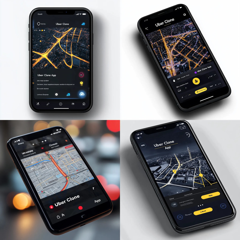 Uber Clone App Free - Modern Mobile Application Template for Developers and Startups