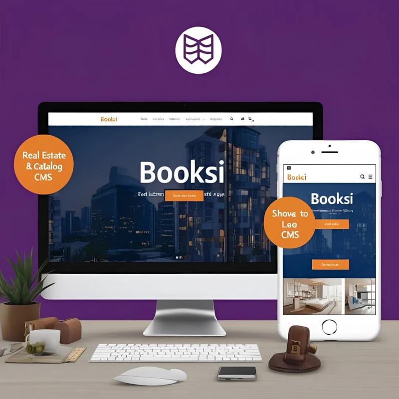 Booksi - Real Estate & Catalog CMS - Comprehensive PHP Scripts for Real Estate and Catalog Management
