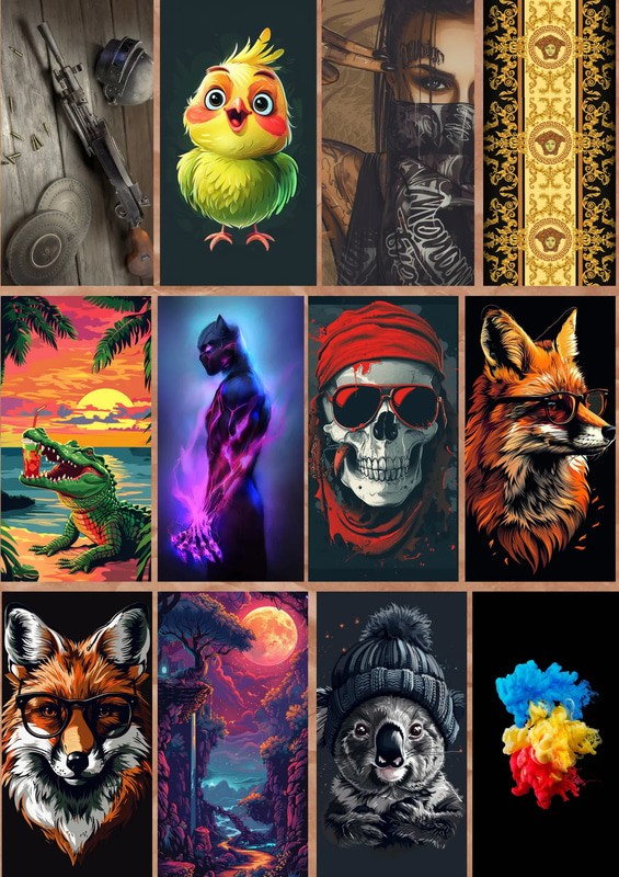 Mobile Skins Horizon Pack Bundle 100 Pcs - Sleek Mobile Skin Designs for Personalizing Phones and Enhancing Style