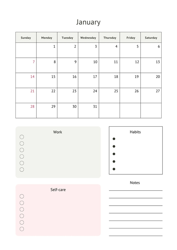 2025 BlossomPlan Monthly Floral Layout - Elegant Yearly & Long-Term Planner for Creative Organization