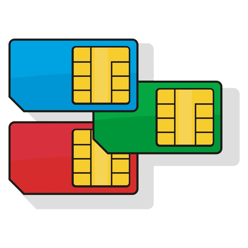 22+ SIM Card PNG Clipart Bundle - Futuristic Technology & Sci-Fi Illustrations for Designers and Creators