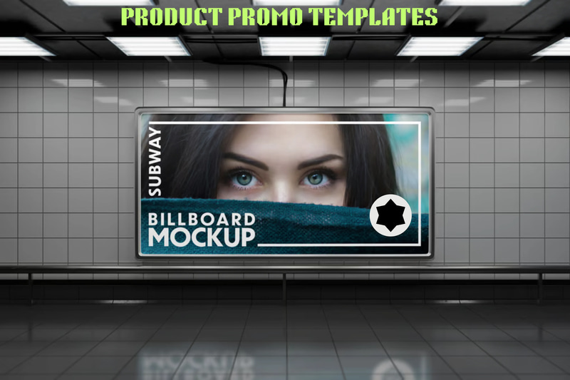Subway Billboard Ad Mockup - Cinematic Urban Video Template for Impactful Product Promotions