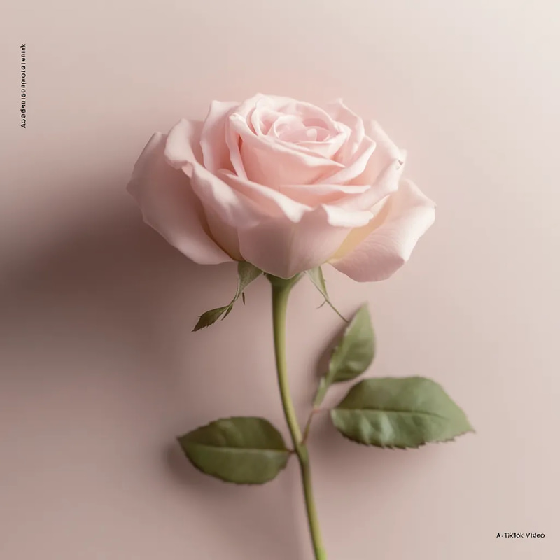 Rose Photo Ad - TikTok Video - Trendy TikTok Video Template for Engaging Social Media Campaigns