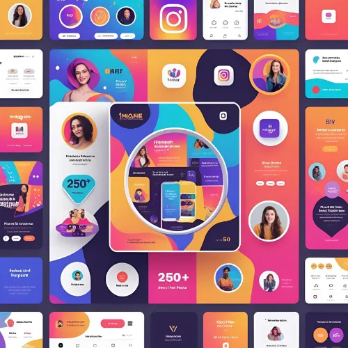 250+ Trendy Instagram Banner Mega Templates - Contemporary Marketing Banners for Influencers and Brands