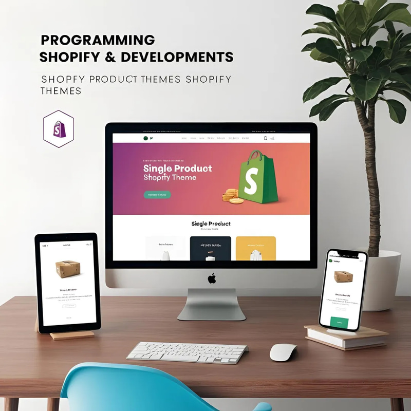 Single Product Shopify Theme - Sleek E-commerce Template for Focused Online Stores and Rapid Launch