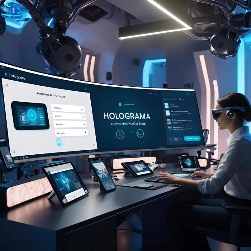 Holograma Augmented Reality Editor - Advanced PHP Scripts for Dynamic Web and AR Experiences