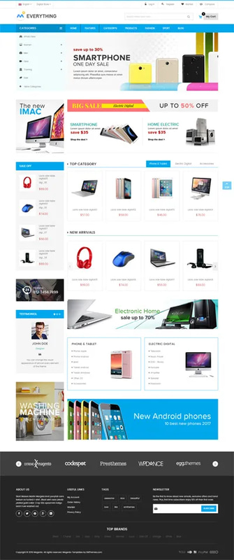 Everything Magento Theme Bundle - Comprehensive Modular Themes for Ecommerce Developers & Storefront Designers 2025-2026