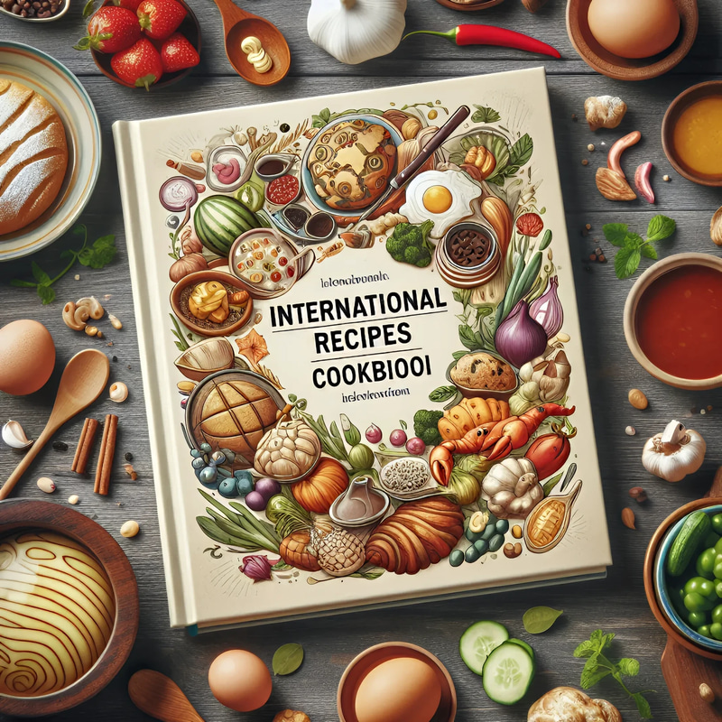 International Recipes Cookbook - World Cuisine - Savory Global Flavors for Home Cooks and Culinary Explorers