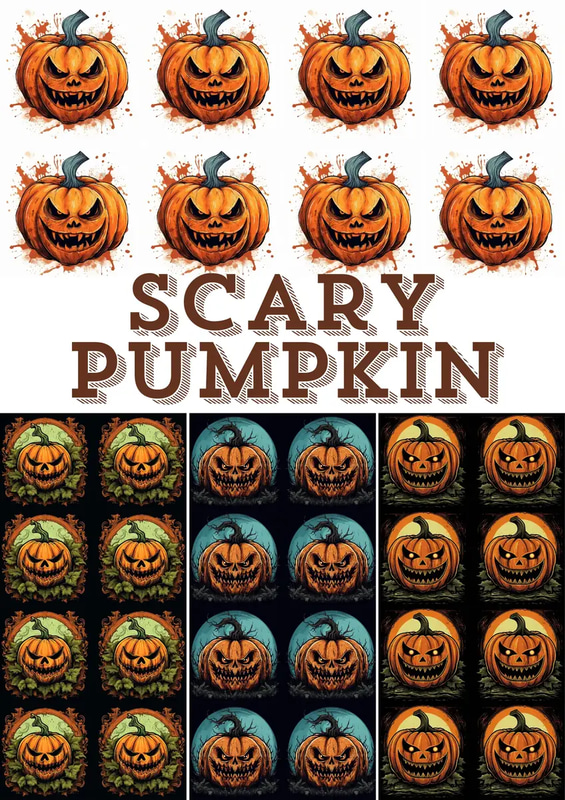 Jack-o-Lantern Scare Patterns - Seasonal Cultural Designs for Festive Halloween Decor and Creative Projects 2025