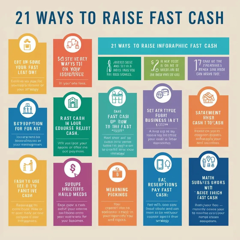 21 Ways to Raise Fast Cash - Quick, Practical Strategies for Entrepreneurs and Small Business Growth