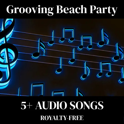 Grooving Beach Party - Immersive AI-Generated Ambient Track for Energetic Creators and Social Content