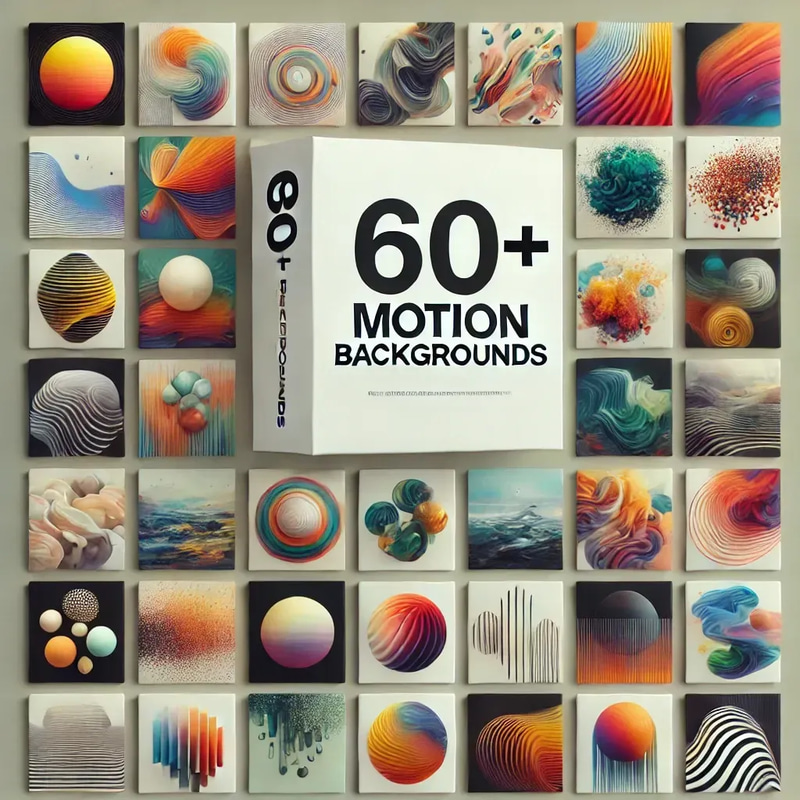60+ Motion Backgrounds - Cinematic AI-Enhanced Motion Graphics for Dynamic Video Projects and Creative Studios