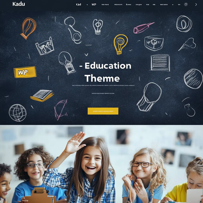 Kadu - Education WP Theme - Modern WordPress Theme for Educational Websites and E-Learning Platforms