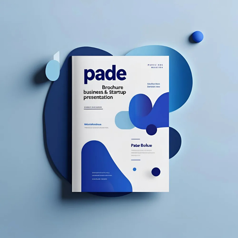 Pade Brochure Business Startup Presentation - Sleek Marketing Template for Professional Branding and Effective Campaigns