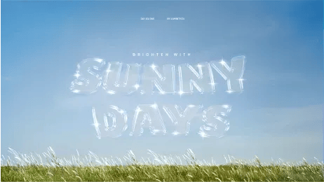 Glossy Balloon Typography Effect - Vibrant Scene Creator for Eye-Catching Graphic Designs and Photo Edits