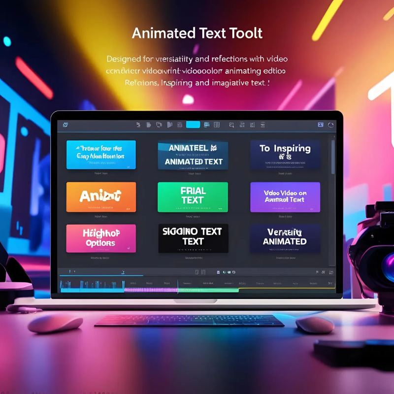Text Presets All-in-One Animation Kit - Dynamic TitleCraft Studio Video Templates for Creators & Marketers
