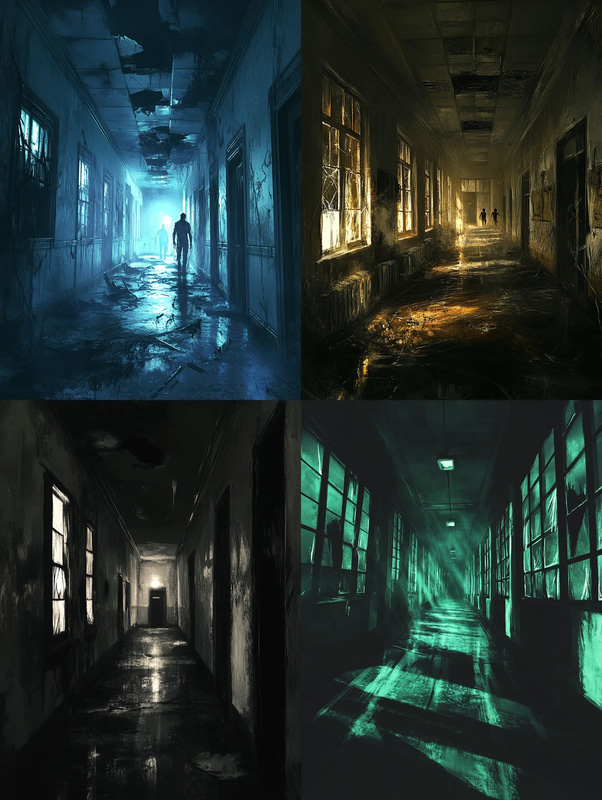 Sanctuary Lost - Madness Incarnate - Dark Fantasy Art for Immersive Storytelling and Game Design