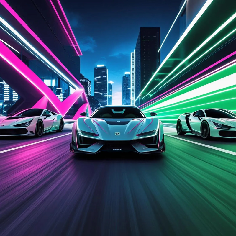 RideRush - Editable Car & Motorcycle Social Media Templates for Dynamic Automotive Branding and Engaging Campaigns