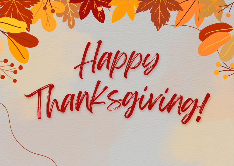 Organic Floral Greeting Thanksgiving Postcard - Elegant Harvest-Themed Card for Warm Holiday Wishes