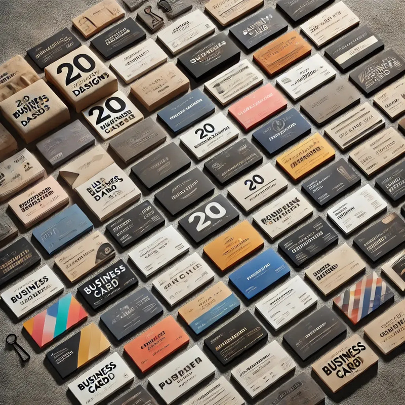 20 Multipurpose Business Card Designs - Professional Editable Templates for Modern Branding and Networking Success