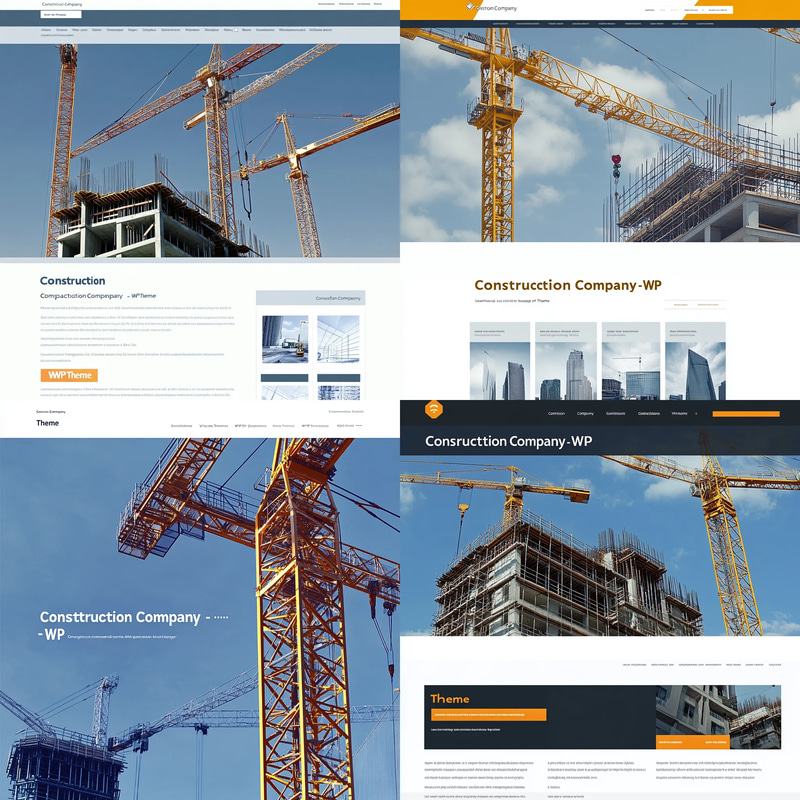 Construction Company - WP Theme - Modern WordPress Theme for Construction & Building Firms