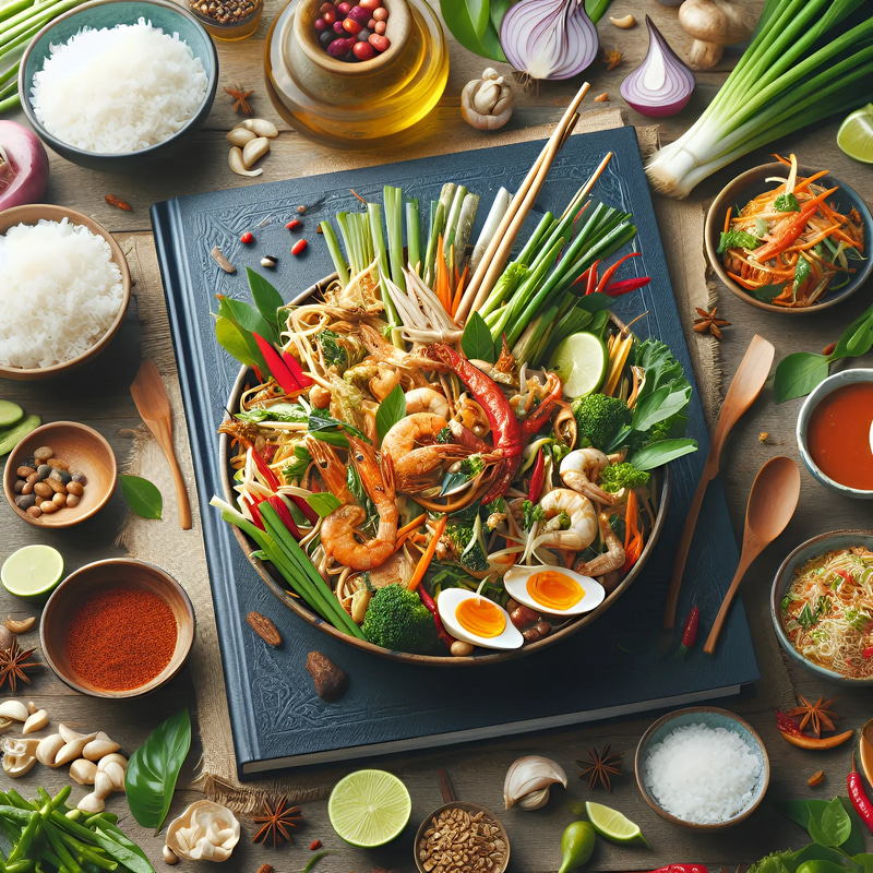 Thai Recipes and Info - Southeast Asian Cuisine by SavoryNest Press - Authentic Flavors and Practical Cooking Guide for Food Lovers and Home Chefs