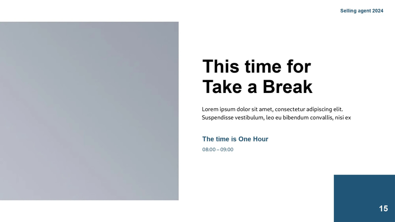 Selling Agent Real Estate Keynote - Professional Presentation Slides for Business Communication and Sales Success