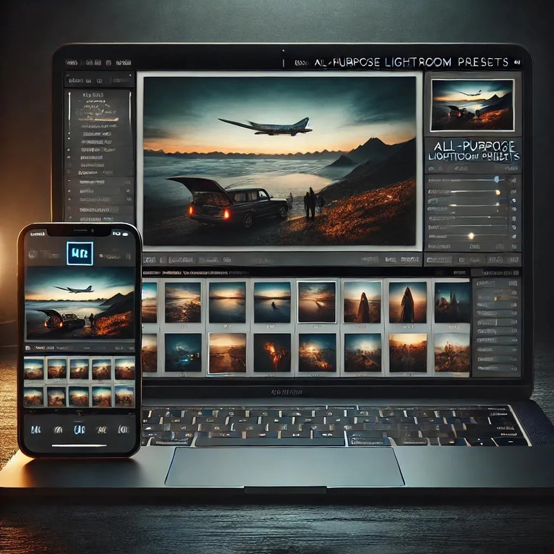 ARTA All-Purpose Lightroom Presets - Versatile Photo Editing Tools for Creators and Photographers