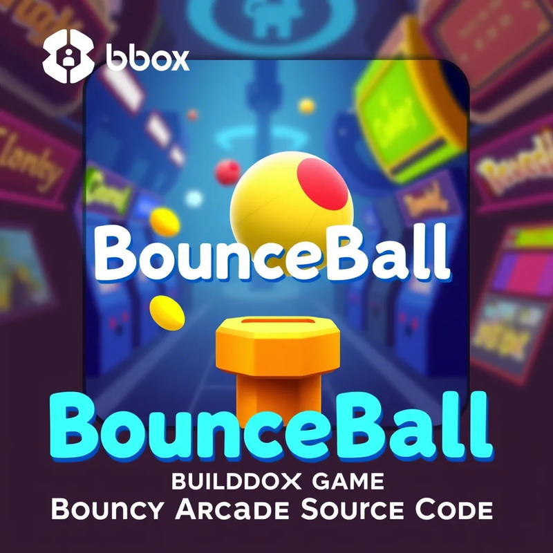 BounceBall Buildbox Game - Bouncy Arcade Source Code for Developers and Indie Game Creators
