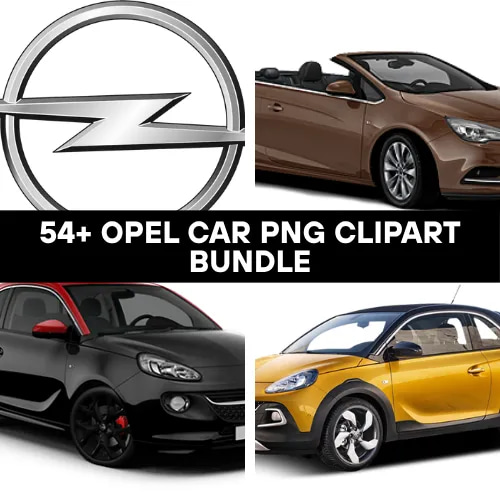 54+ Opel Car PNG Clipart Bundle - Premium Travel & Transportation Graphics for Creative Projects and Branding
