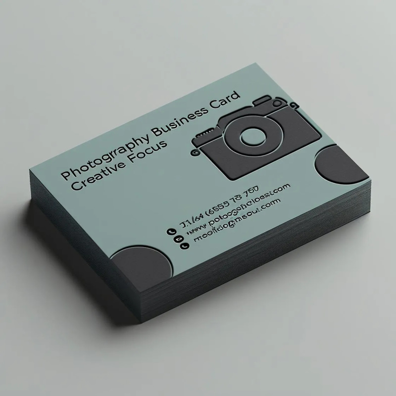 Photography Business Card Creative Focus - Sleek Editable Templates for Professional Photographers and Visual Creators
