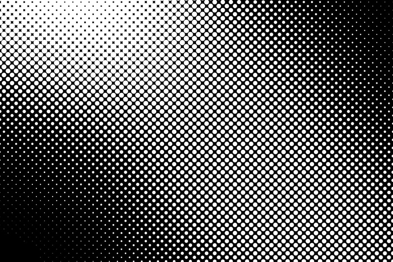 Classic Halftone Dot Texture - Timeless Retro Patterns for Creative Photography and Graphic Design