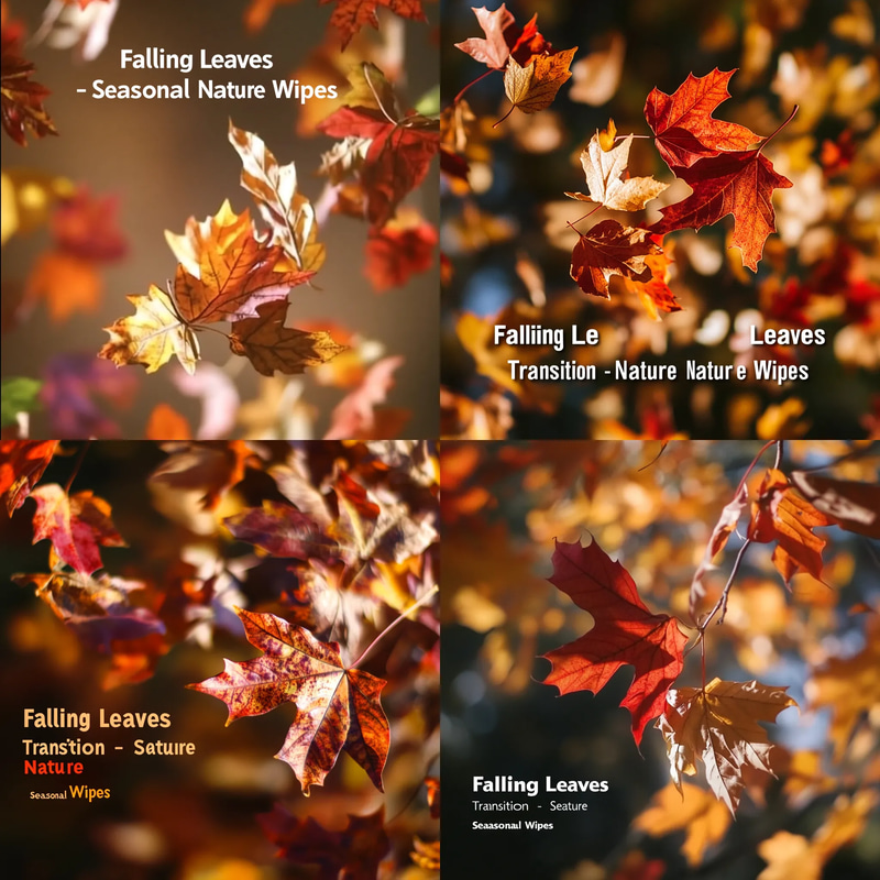 Falling Leaves Transition - Seasonal Nature Wipes - Cinematic Motion Graphics for Dynamic Video Editing and Storytelling
