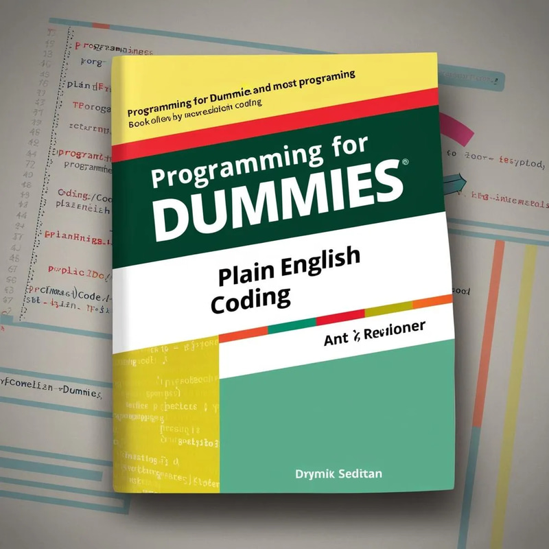Programming for Dummies Plain English Coding - Clear, Beginner-Friendly Coding Guide for Students and Self-Learners